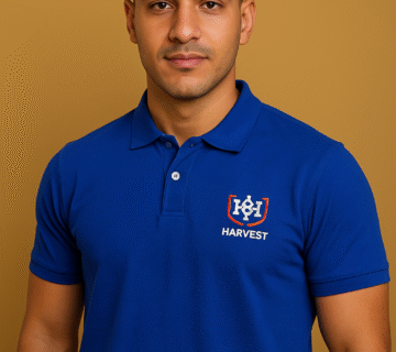 تيشيرت بولو وتطريز شعار